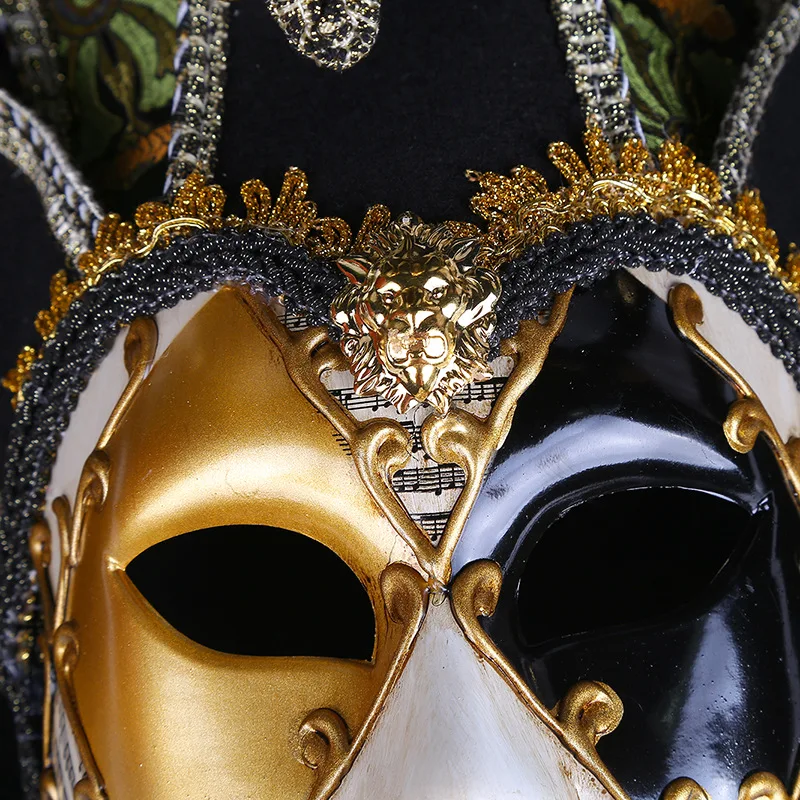 Venetian Style Mask Masquerade Party Mask Halloween Carnival Mask Fancy  Dress Ball Dress Up Mask Carnival Men'S Venice Mask