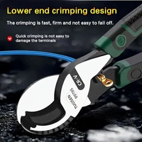 Pince coupe-câble en acier à haute teneur en carbone de 6/8/10 pouces, dénudeur manuel pour électricien, outils manuels de réparation d'appareils ménagers 1 pièce 3