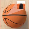 Kids Bouncing Mute Silent Basketball With Cloth Cover Indoor Silent Foam Basketball Bounce Soft Squeezable Ball 4