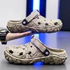 Men Slippers High Quality Classic Outdoor Anti-Slip Garden Shoes Lightweight Fashion Casual Sandals Sandals for Men Platform 2