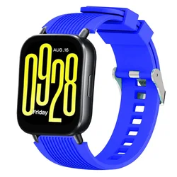Silicone Breathable Sports Strap Replacement Wristband Accessories for Huawei watch 46mm (Royal blue A)