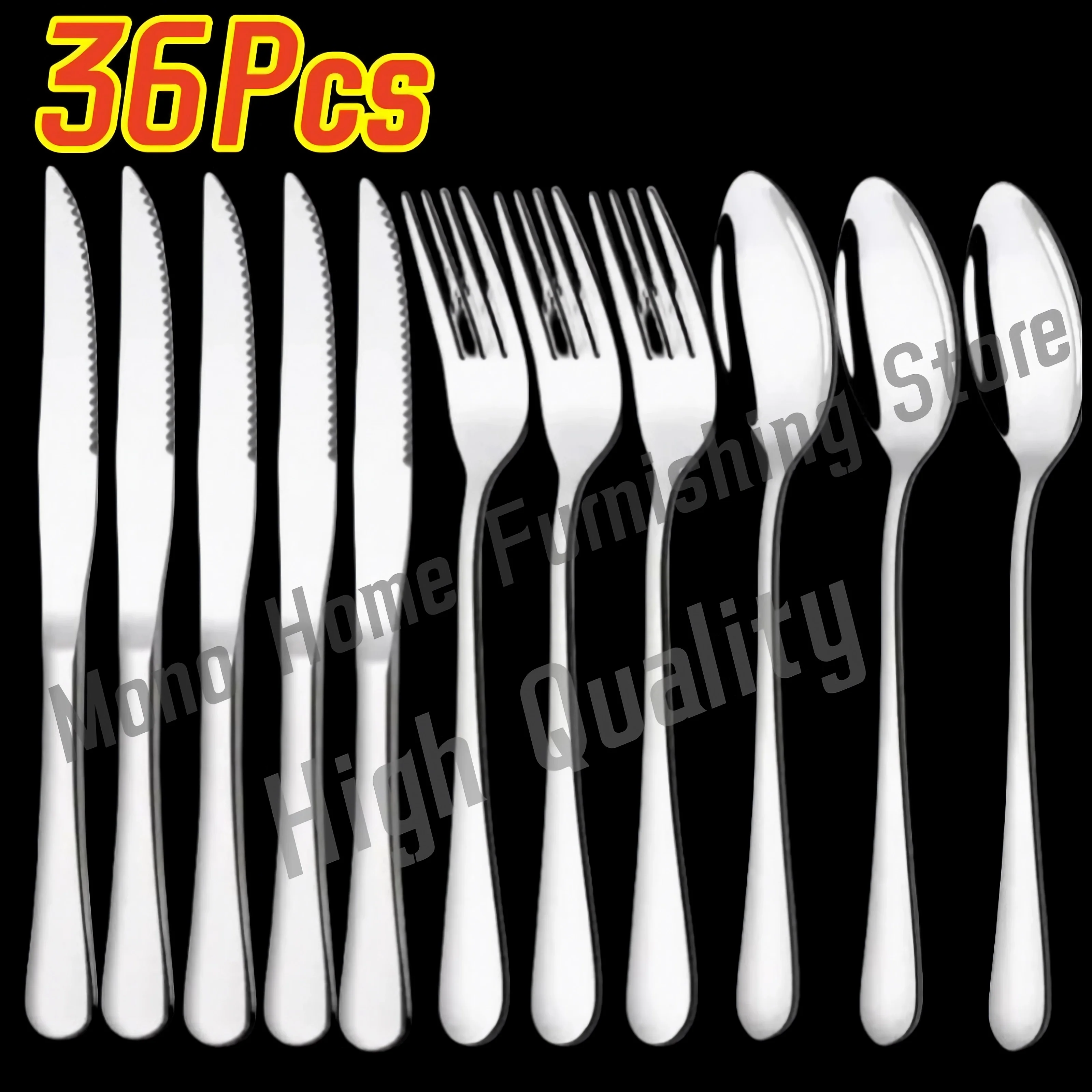 https://ae01.alicdn.com/kf/Sb9bbd5dce1f94a6ca48a7e8d049619f0Y/36Pcs-Silver-Dinnerware-Set-Stainless-Steel-Steak-Knife-Fork-Coffee-Spoon-Teaspoon-Flatware-Dishwasher-Safe-Kitchen.jpg