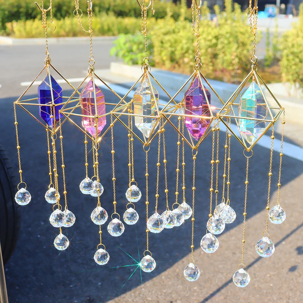 Prism Sun Catchers,Hanging Window Crystals,Rainbow Light Catcher