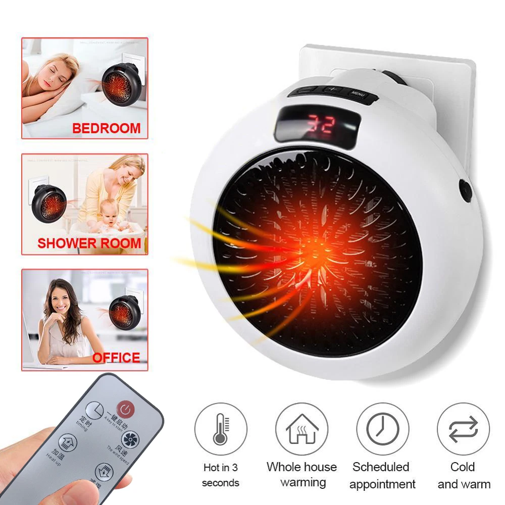 900WElectric Heater Mini Fan Heater Home Heating Electric Warm Air Fan  Office Room Heaters Air Heater Warmer Fan home appliances - AliExpress