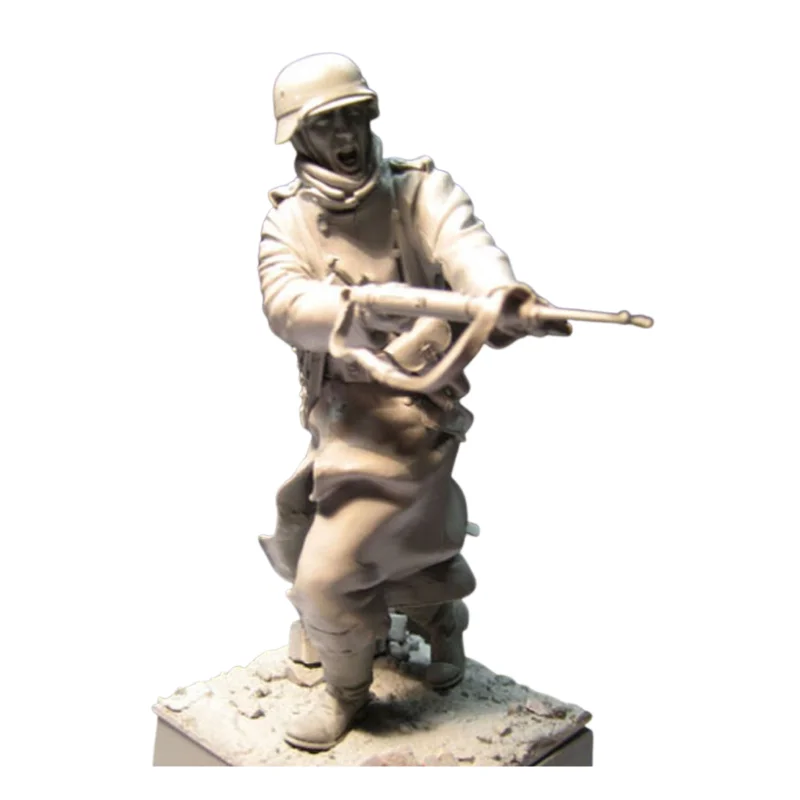 1/16 Resin Figure Model Kit Rick walking dead Hero Soldier unpainted unassembled 