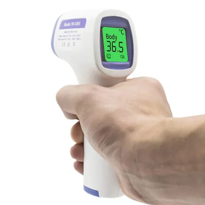 Portable LCD industrial digital thermometer non-medical blood pressure monitoring temperature tool for home use