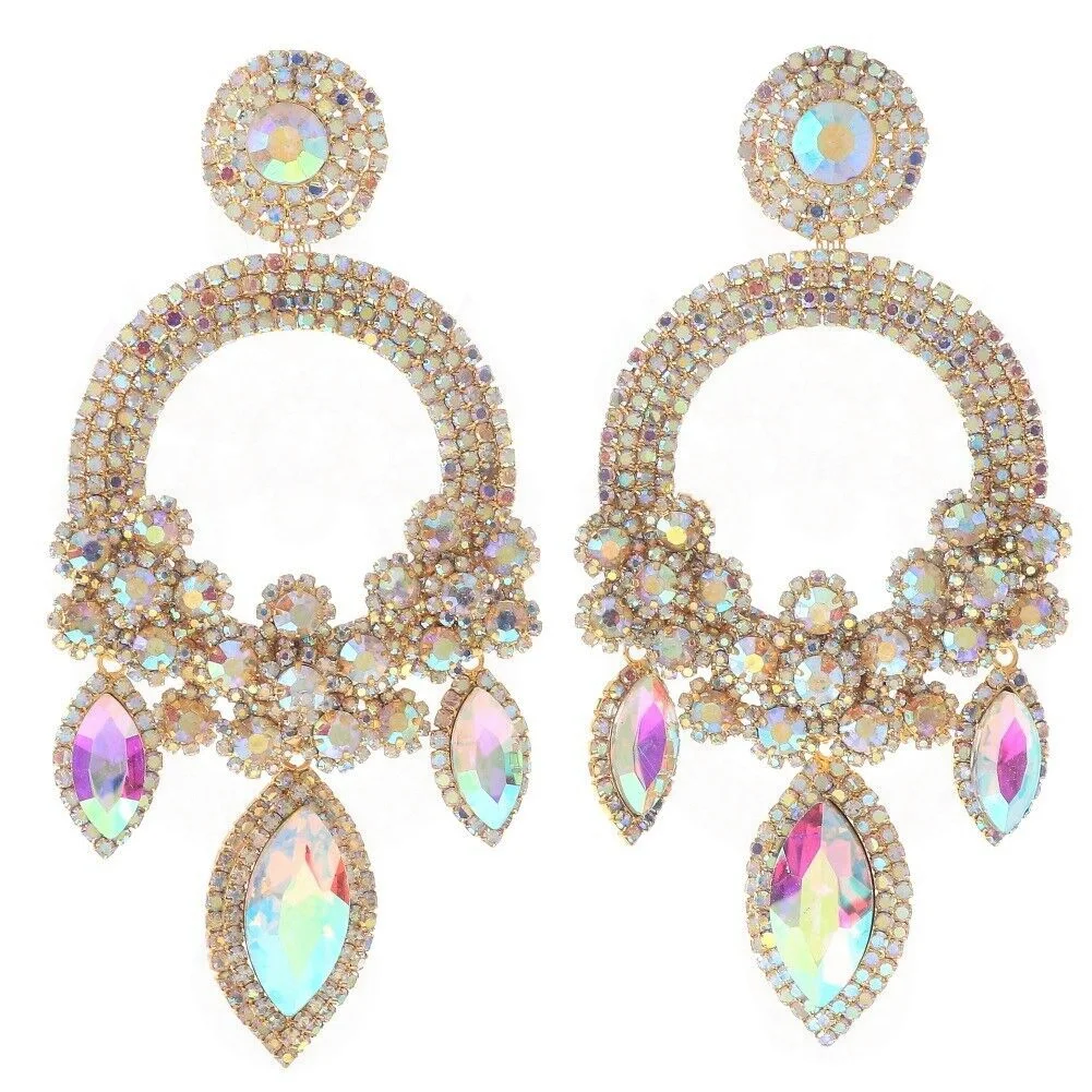 Swarovski Crystal Earrings, Women's Fashion, Jewelry & Organisers...