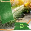 Artificial Turf Dog Potty Training Mat Reusable Grass Rug Replacement Turf Outdoor Lawn Mat Easy To Clean for Balcony Garden 5