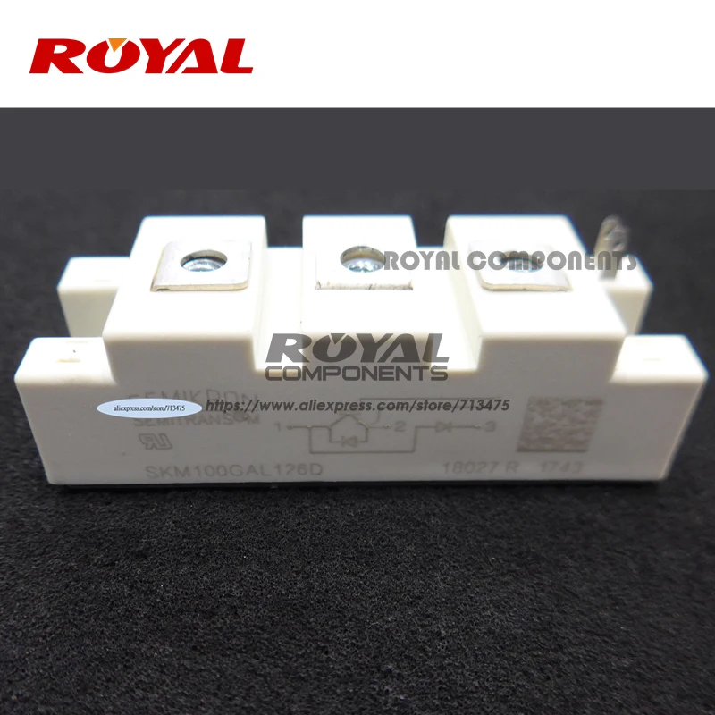 

SKM100GAL126D SKM100GAL121D SKM100GAL101D SKM195GAL126DP ORIGINAL MODULE