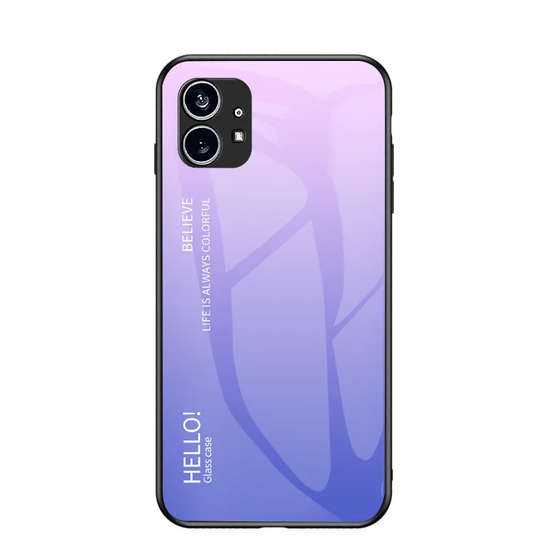 Shockproof Silicone Bumper Case with Tempered Glass Back Cover