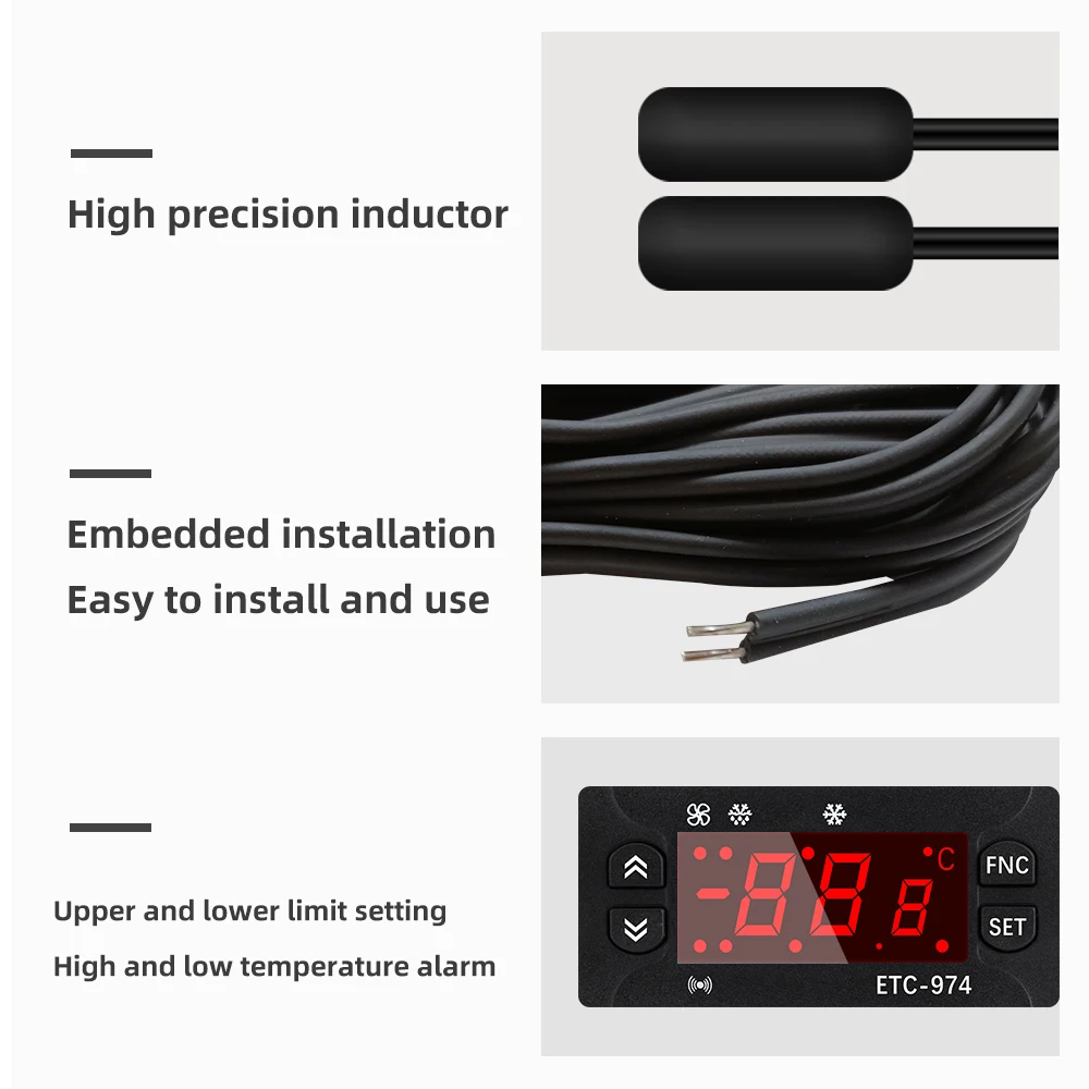 ETC-974 Temperature Controller Thermoregulator 220V