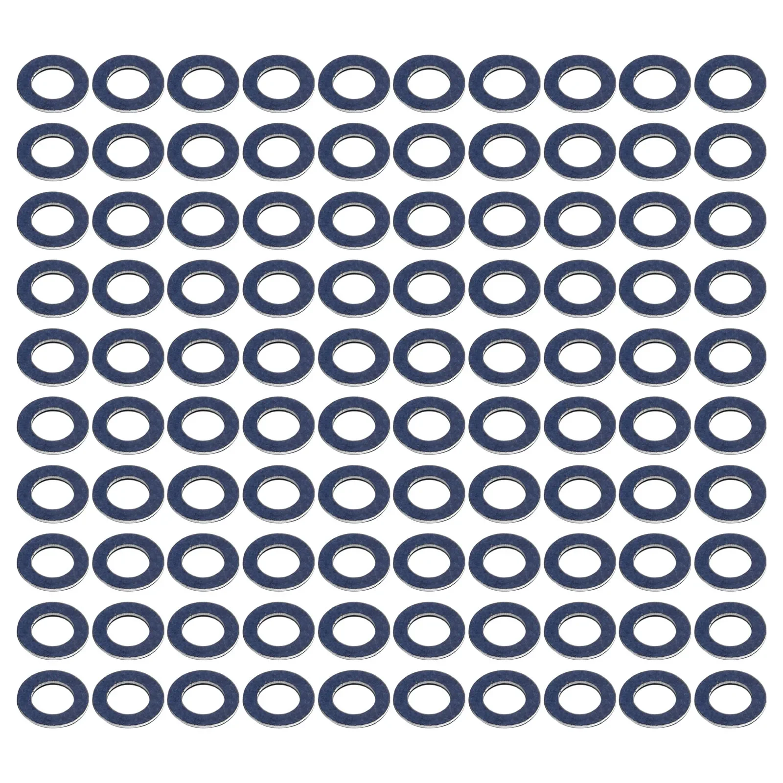100Pcs/set Oil Drain Sump Plug Washers Gasket Hole For TOYOTA For LEXUS SCION OE90430-12031 90430-12028 12mm