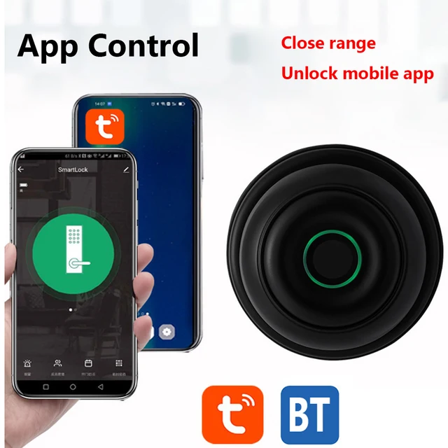 SmarDeer Fingerprint lock for Tuya Bluetooth smart lock Keyless entry Biometric Fingerprint Type-C and mechanical key unlock 2