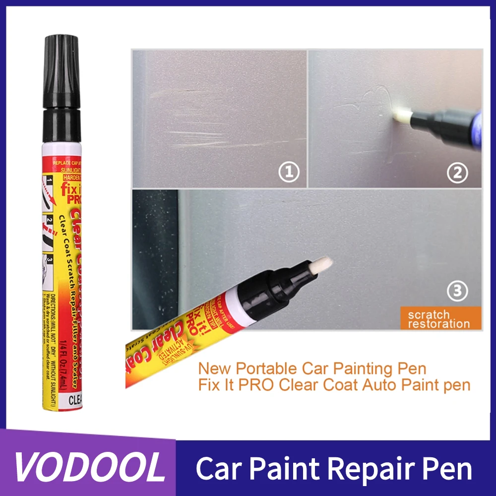 Portable Fix It Pro Clear Car Scratch Repair Remover Pen Paint Care Coat Applicator Universal Transparency Paint Repair Pen car scratch remover pen car paint pen