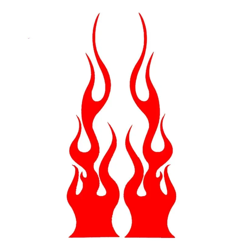 Motorrad Helm Flamme Kraftstoff Tank Auto Aufkleber Totem Modifizierte Feuer Helm Aufkleber Girlande – Detail 4