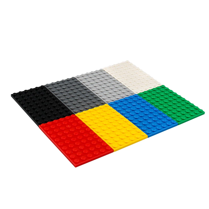 

60PCS 6x10 Dots Building Blocks 12Color Educational Creative Size Compatible Brands Toys for Children Thin Figures Bricks 3033