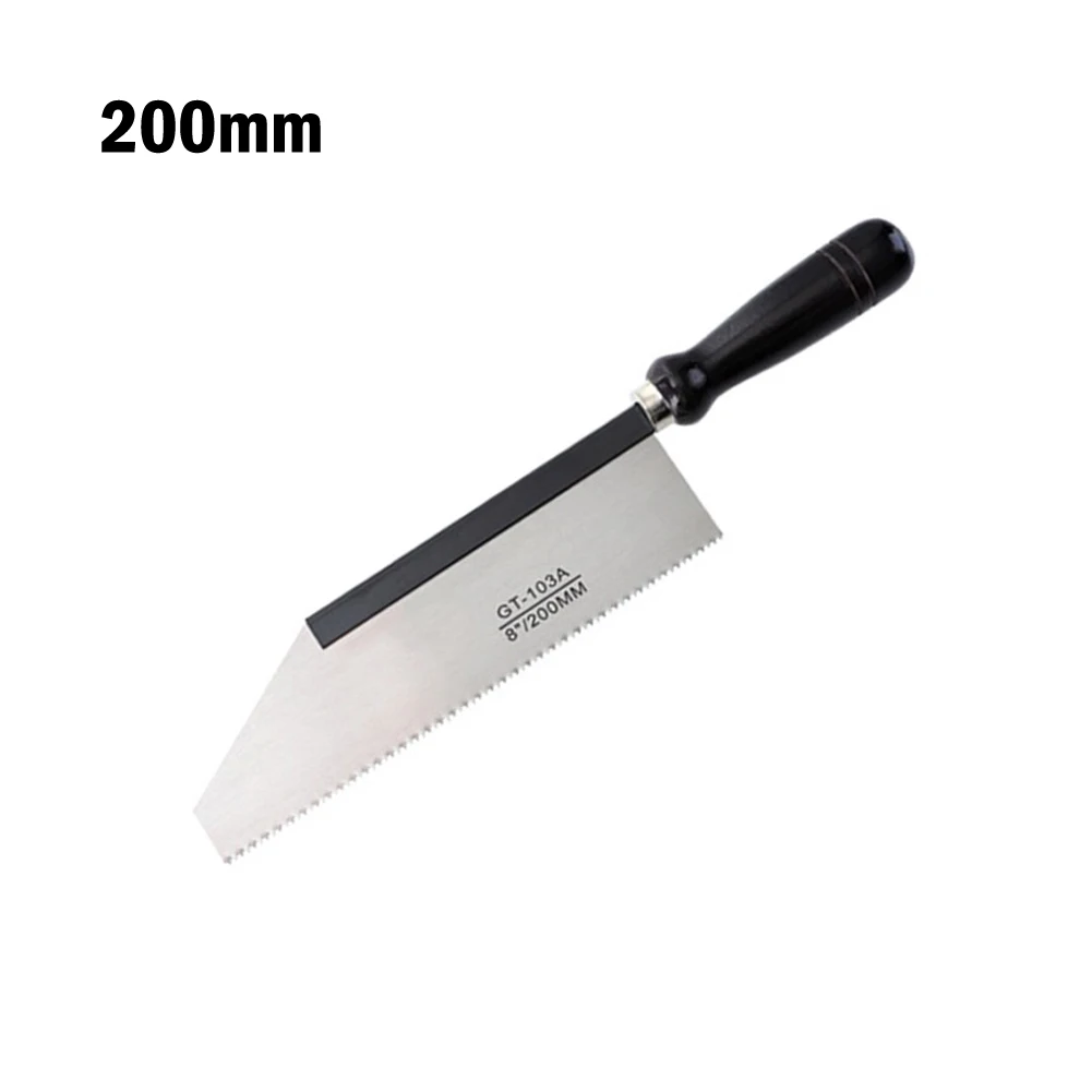 Small Hand Saw 3-edge Japanese Saw Manganese Steel 200/250mm for Camping Tenon Cutting Garden Pruning Woodworking