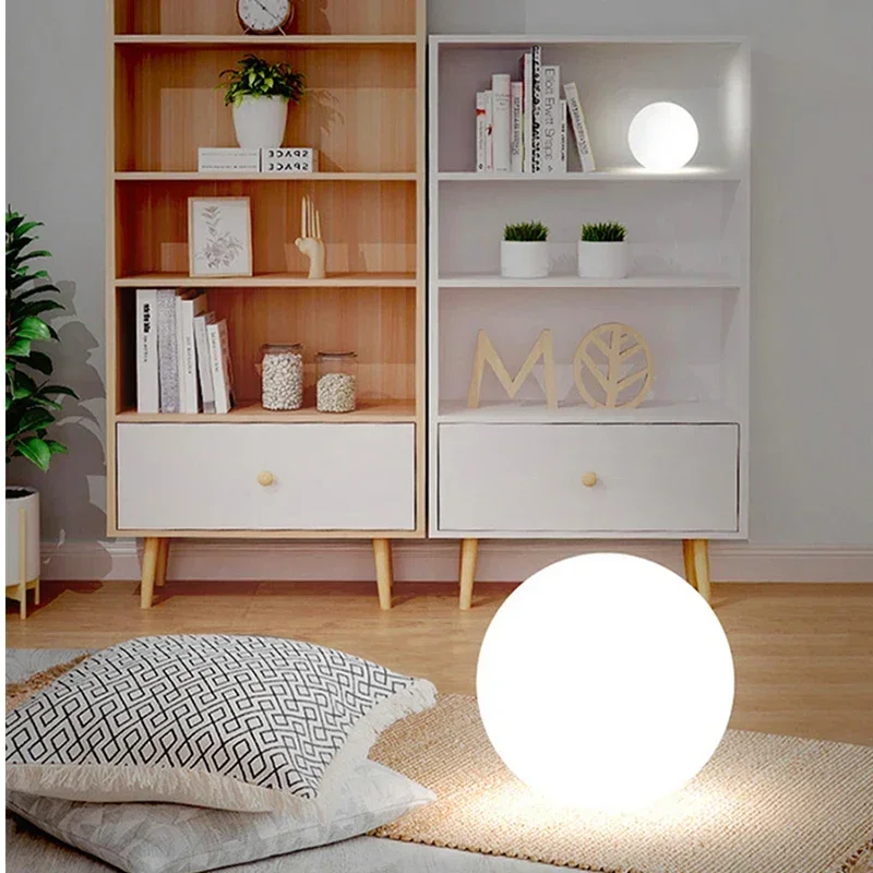

LED Ball Light Indoor Floor Lamp Outdoor Garden Decoration Home Landscape Lighting USB Charging Table Lamp Party Luminous Ball