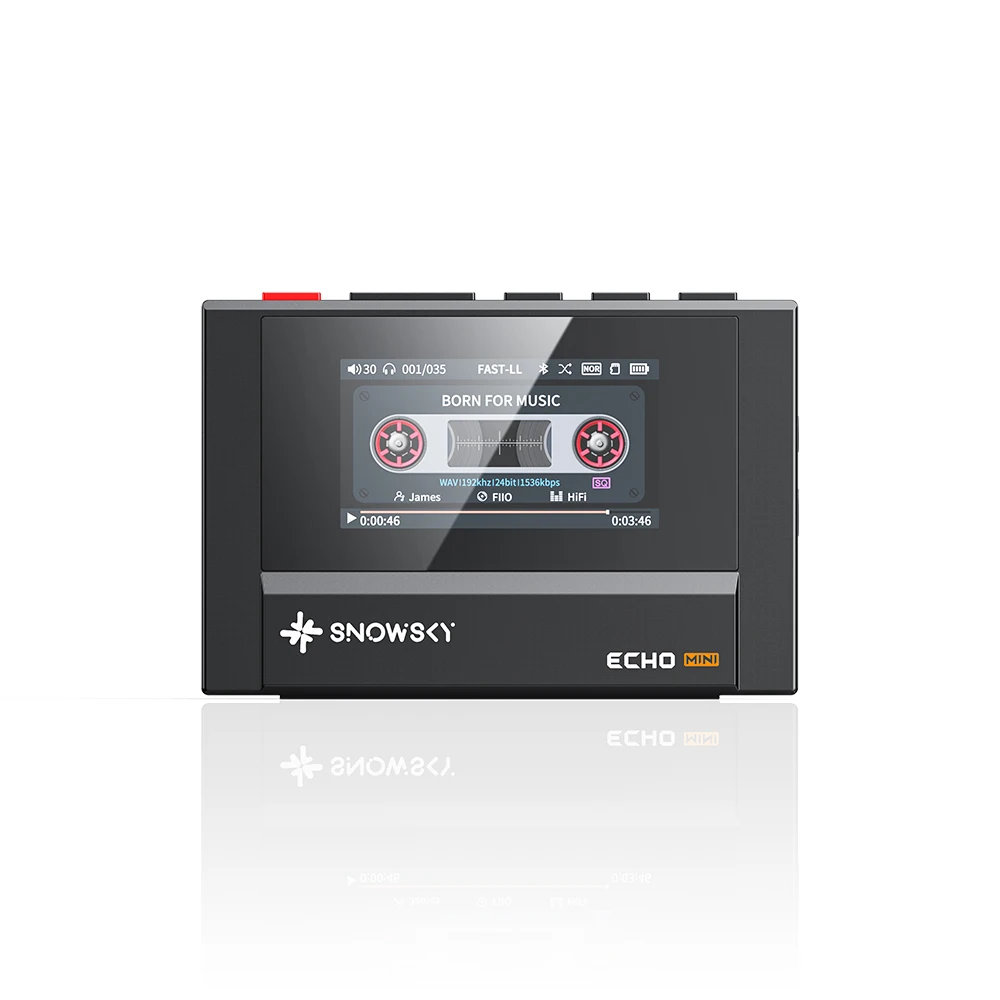 SnowSky/FiiO Echo Mini HiFi Bluetooth MP3 Pure Music Player, 15Hours thumbnail 4