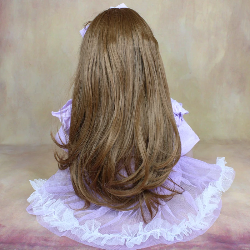 60 CM Soft Silicone Baby Reborn Doll Cloth Body 24 Inch Princess Toddler Long Hair Bebe Lovely Kid Birthday Gift Play HouseToy 4