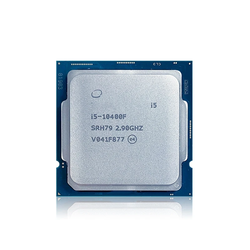 1 peça para núcleo I5-10400F 4.3ghz seis-core processador de 12 linhas cpu  65w lga1200 três-nível cache 12mb montado computador - AliExpress