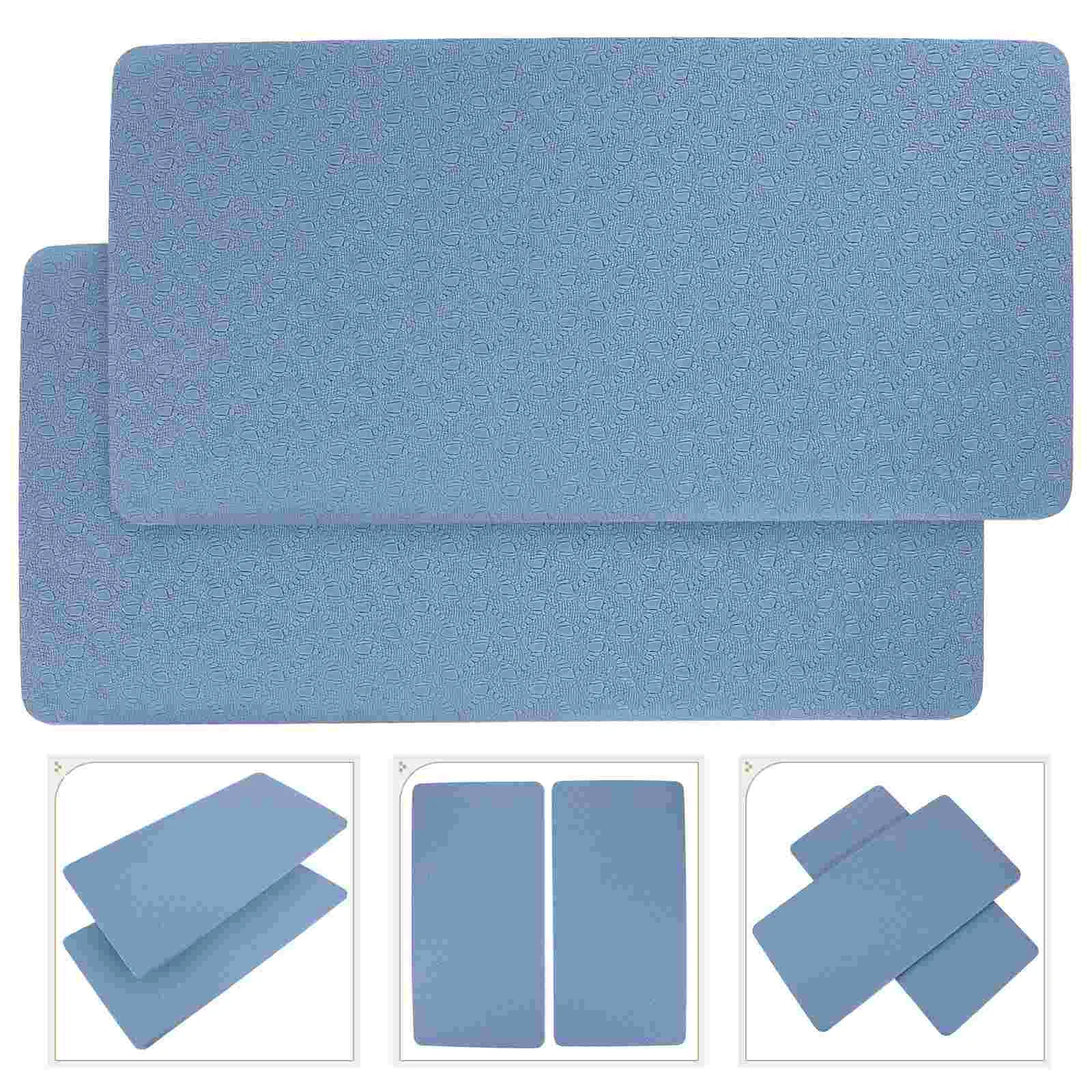

Yoga Knee Pad Sports Mat Square for Stretching Balance Exercise Tpe Protective Supply Cushion Non-skid Lightweight