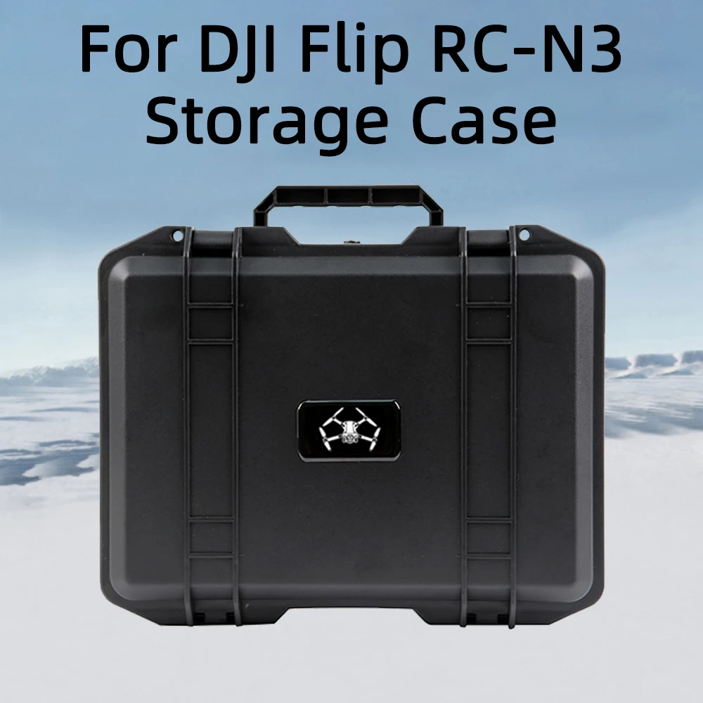 Combo Explosion-proof Case for DJI DJI Flip/RC N3 High-capacity Storage Box Hard Bag waterp Portable Case for Flip Drone ACC drone accessories drone storage bag dji case drone case
