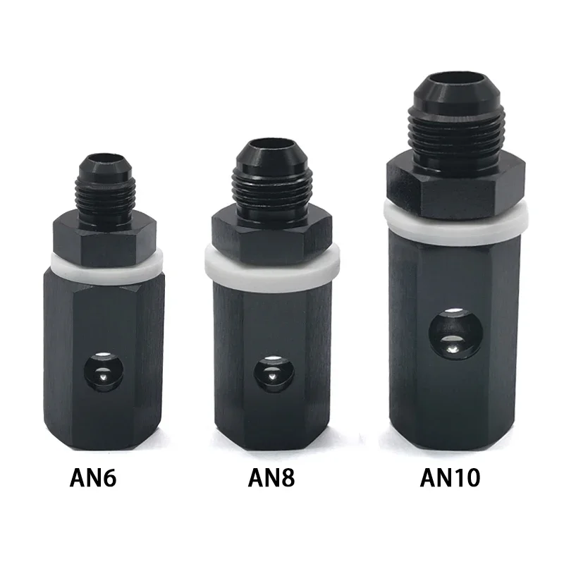 Male Fuel Cell Tank Rollover Vent Valve valve exhaust system AN6 AN8 AN10