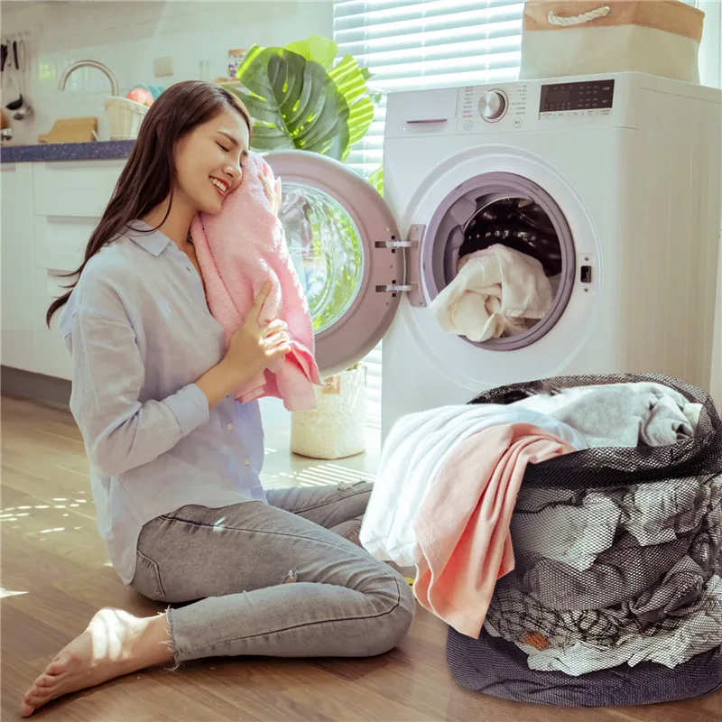 Drawstring Mesh Underwear Washing Bags Net for Washing Machine Laundry Basket Organizer Large Capacity for Dirty Clothes laundry bag laundry bags