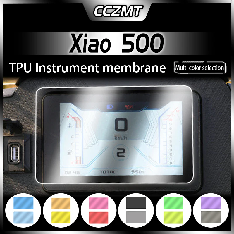 

For QJMOTOR Xiao 500 Motorcycle Transparent TPU Hydraulic Coagulation Instrument Membrane