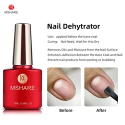 Milky Pink Glitter Camouflage Gel Nail Polish - 10ml UV LED Soak Off (Nail Dehydrator)