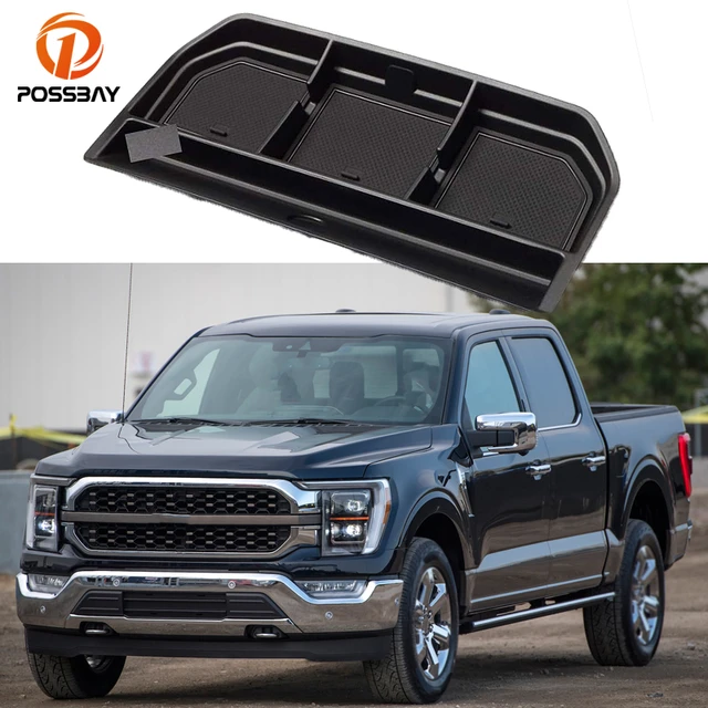 Auto Dashboard Lagerung Box für Ford F-150 F150 2021 2022 Schwarz