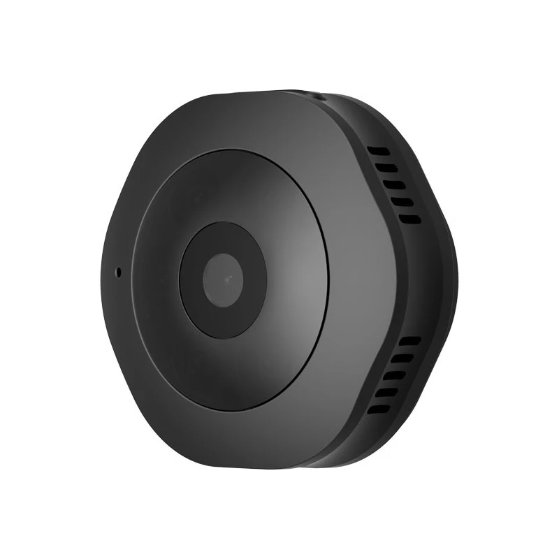 كاميرا أمان لاسلكية صغيرة بدقة 4K مع واي فاي للاستخدام الداخلي والخارجي مع رؤية ليلية وكشف للحركة بزاوية 360 درجة °   عرض على تطبيق الهاتف للمراقبة