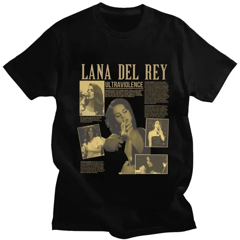 

VintageSallyDelReyTshirtultrasencemusicalbumteesmenwomenfashionoversizehighqualitycottonstreetwearT-рубашки