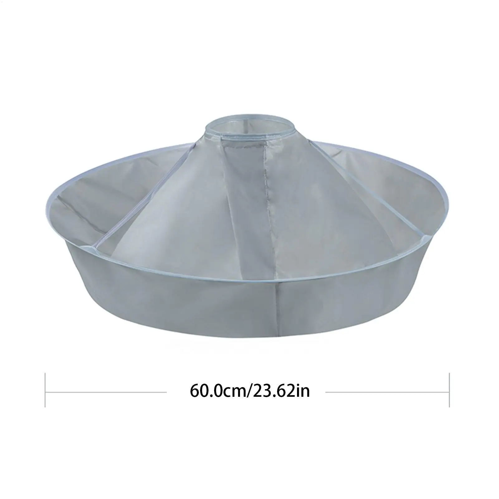 성인용 이발 가운, 염색용 통기성 가정용 이발 가운, 접이식 이발 도구 우산형 케이프