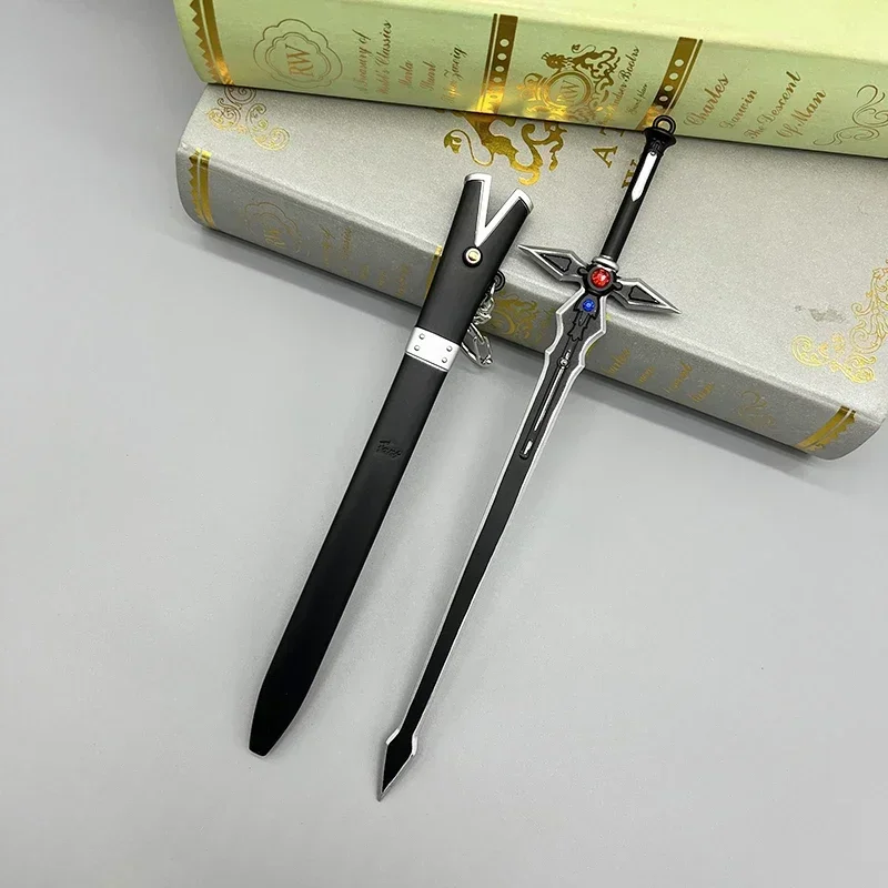 24cm Sword Art Online Anime Replica Dark Repulser Sword Metal