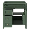 30'' Bathroom Vanity without Top Sink, Modern Bathroom Storage Cabinet with 2 Drawers and a Tip-out Drawer (NOT INCLUDE BASIN) 2