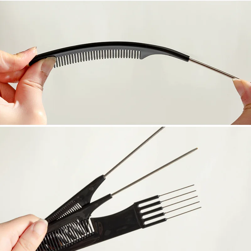 Hair Comb Brush 1/3pcs Smoothing Professional Portable Fluffy Anti Static Styling Tools