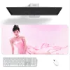 Kpop Girl Cosmic Music Mouse Pad Computer Laptop Gaming Office Wrist Guard Non Slip Keyboard Pad 5