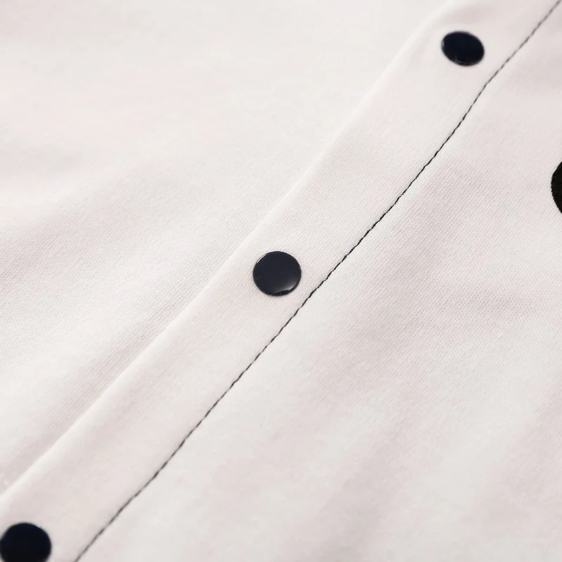 Male Baby Newborn Gentleman Style Crawling Clothes Comfortable Cotton Clothes Spring And Autumn Long Sleeved Baby Bodysuit - Image 5