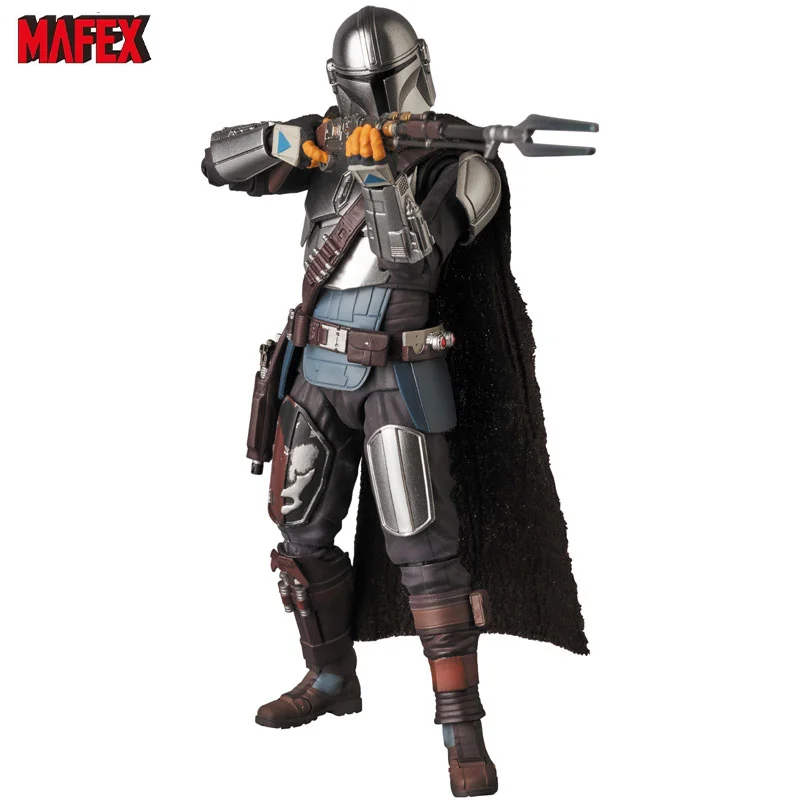 希少　MAFEX THE MANDALORIAN メディコムトイ Medicom Toy Mafex No.256 Star Wars The Mandalorian Chrome