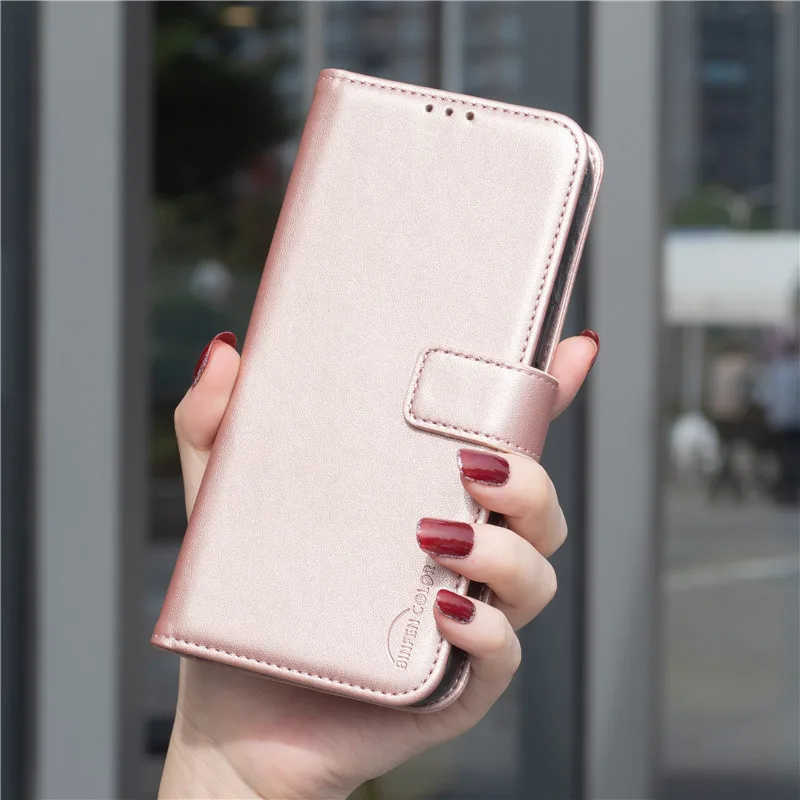 Magnetic Leather Wallet Flip Cover Case