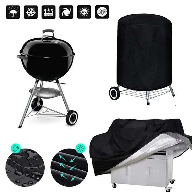 Copertura Per Barbecue Polvere Per Esterni Impermeabile Weber Copertura Per Griglia Resistente Protezione Antipioggia Copertura Per Barbecue Esterna A