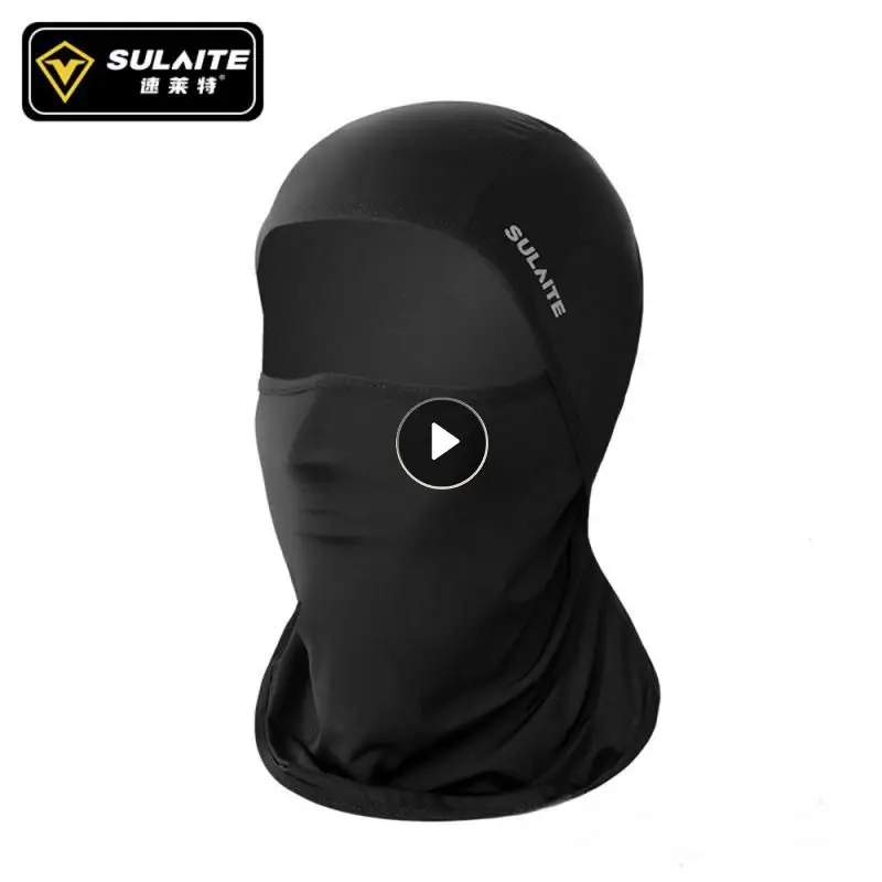 

SULAITE Moto Sun Mask Ashes Windproof Sun Protection Mask Breathable Helmets Headgear Windproof Scarf Fits Absorb Sweat