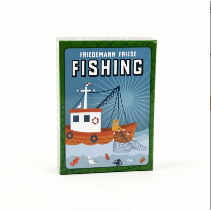 Fishing Board Game 3 5 Players 40 60min Family Party Table Game For Friends Entertainment Cards Game