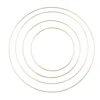 4 Pcs DIY Dreamcatcher Hoop Ring Metal Rings Decorate Accessories Tassel Garland 1