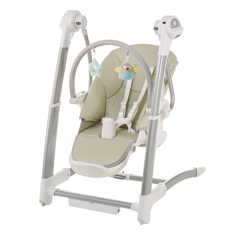2 In 1 Baby Dining Chair Rocking Chair Electric Baby Swing Sleeping