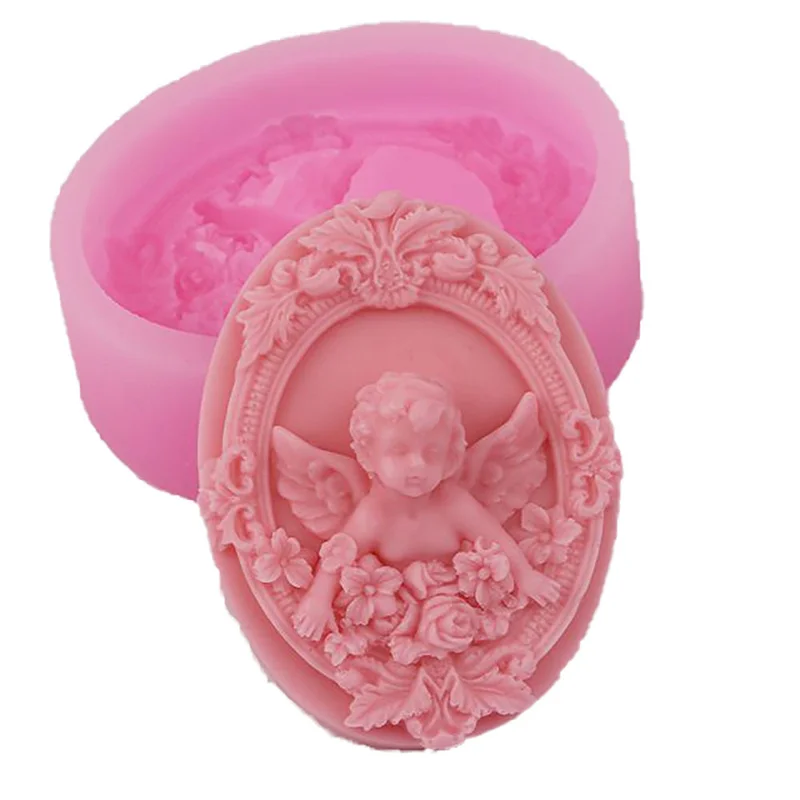 Silicone Mold Soap Form Candle Mould DIY Aroma Plaster Making Tool Fondant Cake Baking Molds