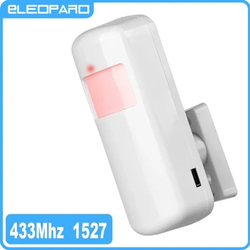 Wireless Infrared Motion Detector 433MHz for Home Alarm System PIR Motion Sensor Detector 1