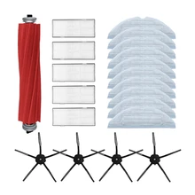 

Roll Brush Hepa Filter Mop Rag Side Brush Accessories For Xiaomi Roborock S7 T7S Plus Vacuum Cleaner Spare Parts